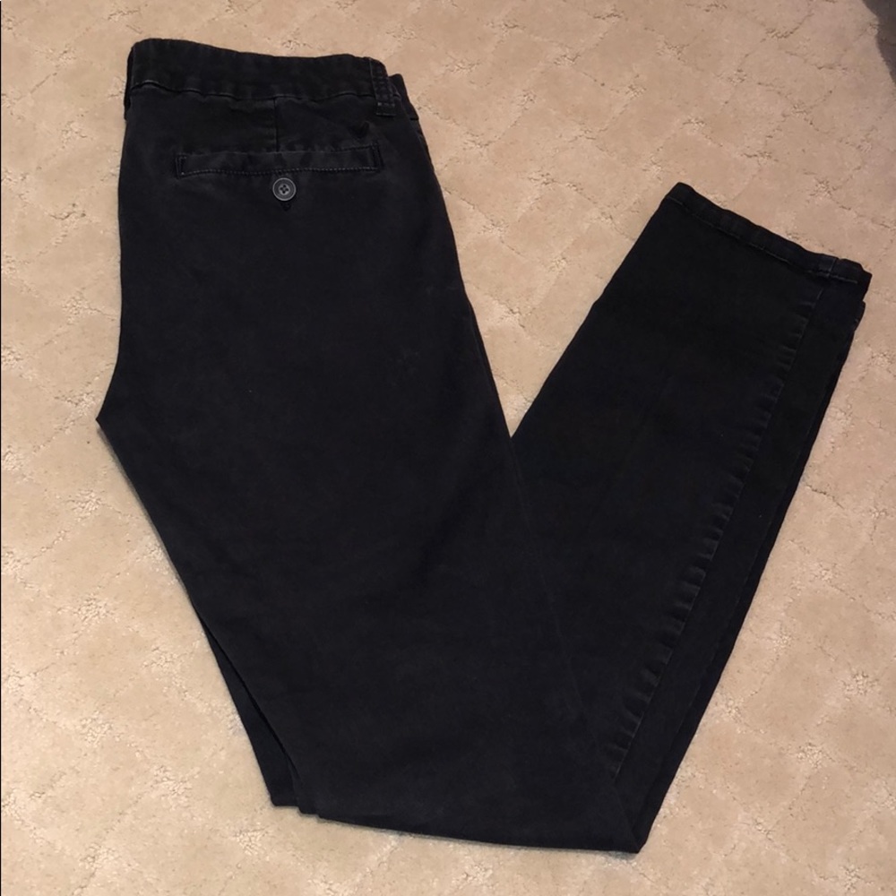 EUC American Eagle Black Stretch Skinny Pants
